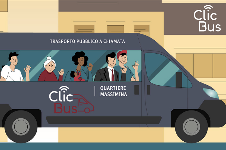 ClicBus, the new experimental public transport service on demand in Rome